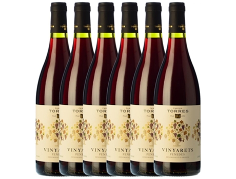 Vino TORRES Torres Vinyarets Penedès Roble (0.75 L - 6 unidades)