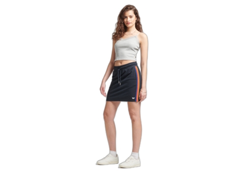 Falda SUPERDRY Mujer (XS - Azul)