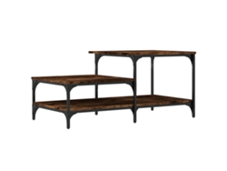 Mesa De Centro VIDAXL Marrón Madera contrachapada (100x50,5x45 cm)