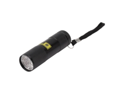 Linterna UV compacta Bj con 9 LED rojos de luz de 395 nm para detectar orina de mascotas, como perros y gatos, así como para ayudar en el curado de resina en casos de manchas secas.