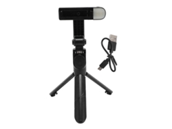Rebe-palo De Selfie Trípode Con Luz Regulable Y Control Remoto Desmontable Extensible Para Fotografía Y Streaming En Vivo