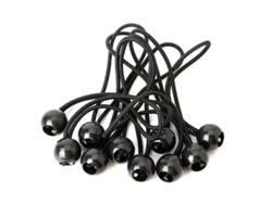 30 Cuerdas Elásticas Para Toldos, Longitud 200mm, Expansión 400mm, Resistente Y Duradera, Ideal Para Campamentos Y Almacenamiento