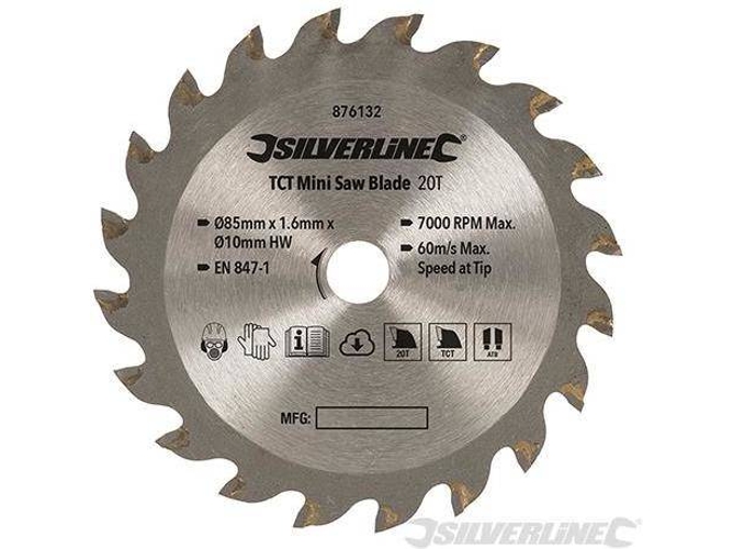 Disco de Corte para Mini Sierras Circulares SILVERLINE 876132