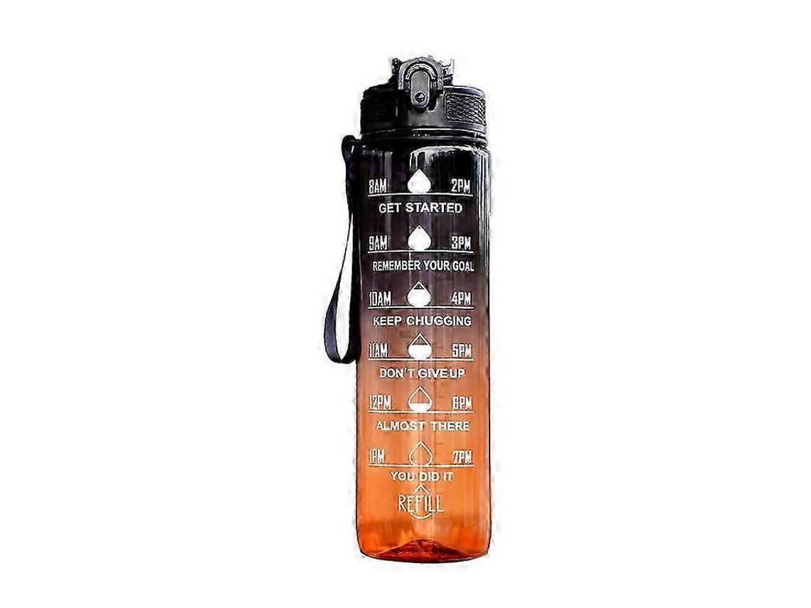 Botellas De Agua Motivacionales Con Marcador De Tiempo, Botella De Agua Deportiva Rosewell