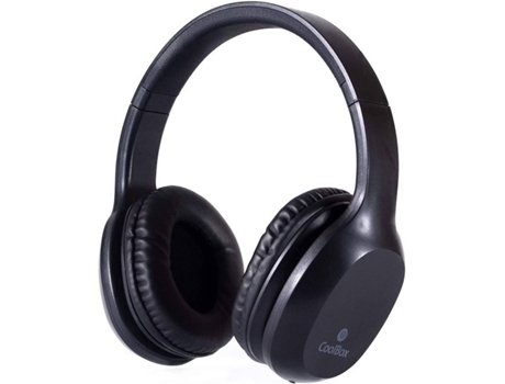 Auriculares Bluetooth COOLBOX Cool Sand Air 25 (Over Ear - Micrófono - Negro)