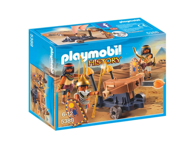 PLAYMOBIL History: Egipcios con armas - 5388 (Edad Mínima: 6)