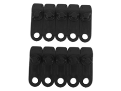 10 Clips De Plástico Resistentes Para Lonas, Tiendas De Campaña Y Cubiertas De Piscinas, Ideales Para Camping, Toldos Y Coches.
