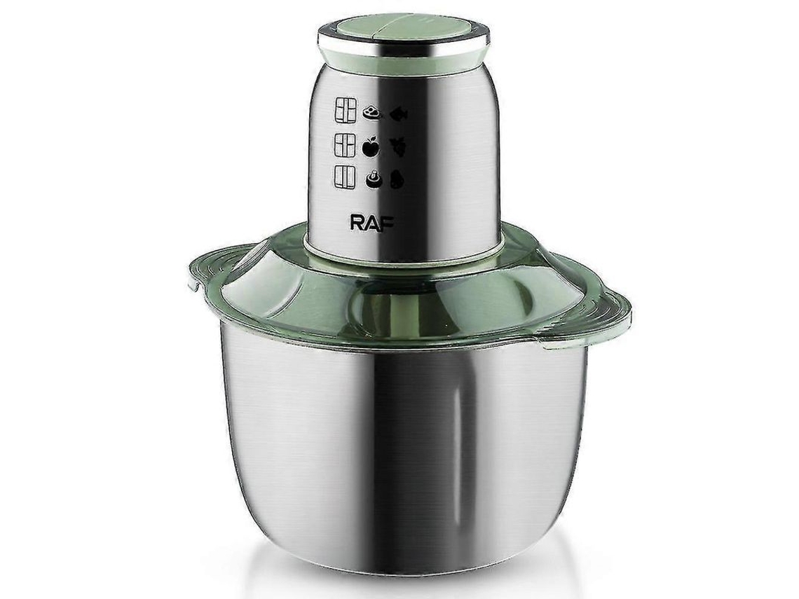 Procesador de alimentos eléctrico, 1000W, picadora de carne, picadora de verduras, 5L, para cocina.