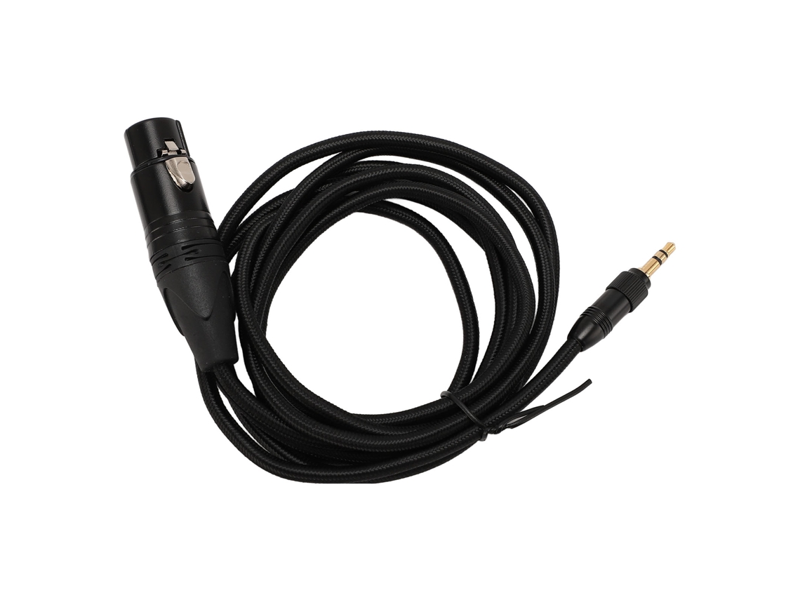 Cable De 3,5 Mm A Xlr Hembra Con Conector De Bloqueo, Conexión Estéreo De 1/8 De Pulgada Para Mezclador De Micrófono, 2 M