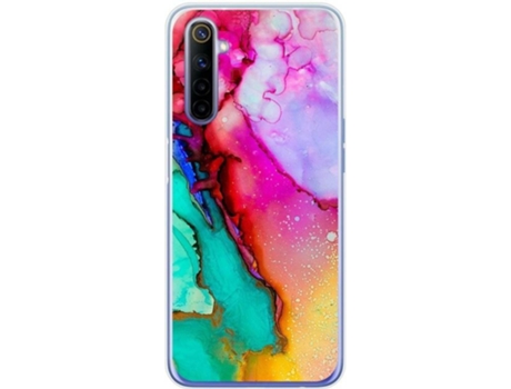 Carcasa Realme 6 TUMUNDOSMARTPHONE Dibujos Multicolor