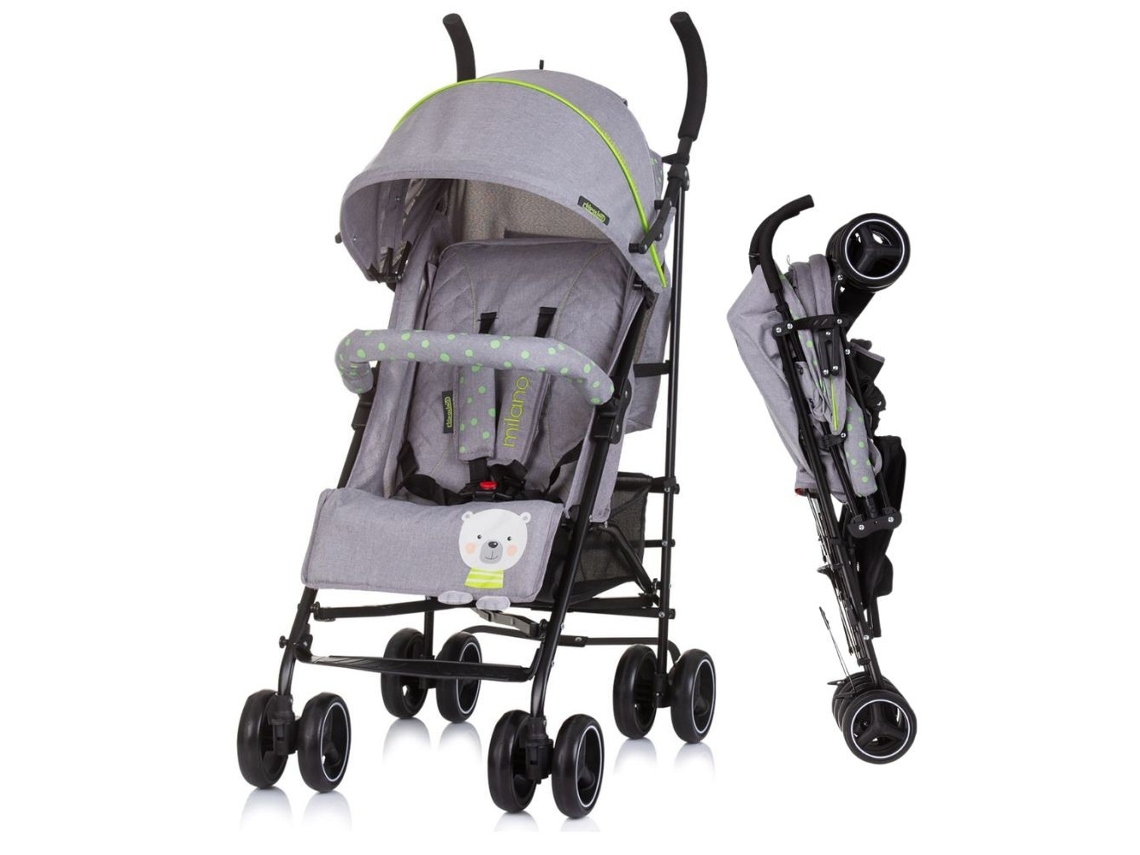 Silla De Paseo Con Cubrepiés Ultera Hasta 22 Kg De Chipolino - Basil