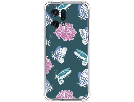 Carcasa para Oppo Find X5 5G TUMUNDOSMARTPHONE Dibujos Antigolpes Flores 10 Multicolor