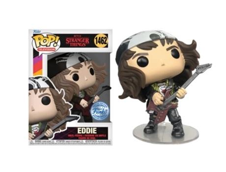 Funko Pop Television Stranger Things Hunter Eddie Con Guitarra Metálica Exclusivo 1462 Funko Pop!