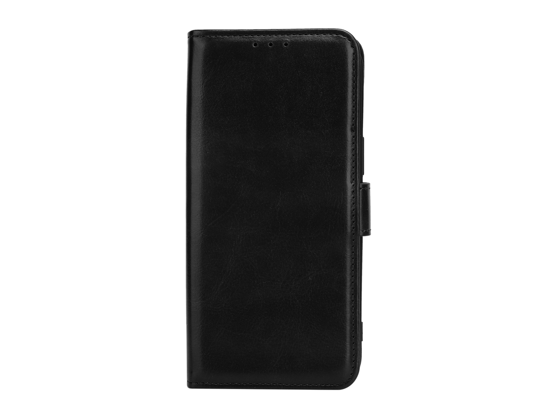 Capa De Couro Anti-impacto Com Slot Para Cartões Para Iphone 12pro Max Preta
