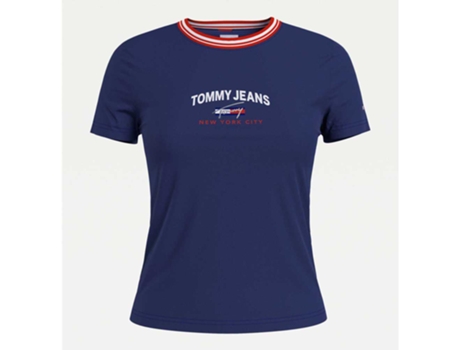 Tommy Jeans Regular Timeless Script Short Sleeve T-Shirt