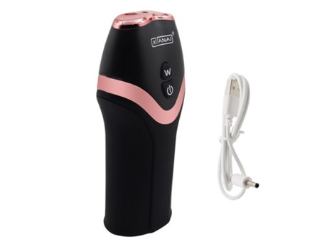 Copa masturbadora masculina, vibrador de vagina de bolsillo realista (negro) ENZONS