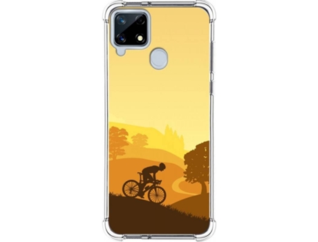 Carcasa Realme 7i / Narzo 30A TUMUNDOSMARTPHONE Ciclista Multicolor