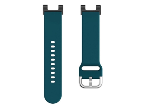 Correa de Silicona 22mm con hebilla cuadrada para Huami Amazfit T-Rex/T-Rex Pro/Ares - azul medianoche
