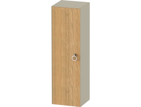 DURAVIT Tulip blanco armario de media altura, ancho 400 x fondo 360mm, 1 tope de puerta a la izquierda con tirador, WT1333L