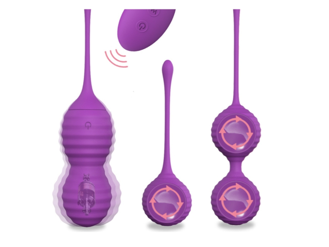 Vibrador Con Control Remoto Yizhood (morado)
