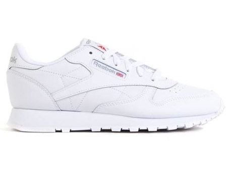 Zapatillas Deportivas REEBOK Classic Leather (Blanco - Feltro, Cuero Natural- 36,5)