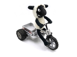 1cl-18040 Little Sheep Rtr 2.4g Rwd Coche Rc Triciclo Motocicleta Control Proporcional Completo Derrape Vehículos Control Remoto Modelos Juguetes