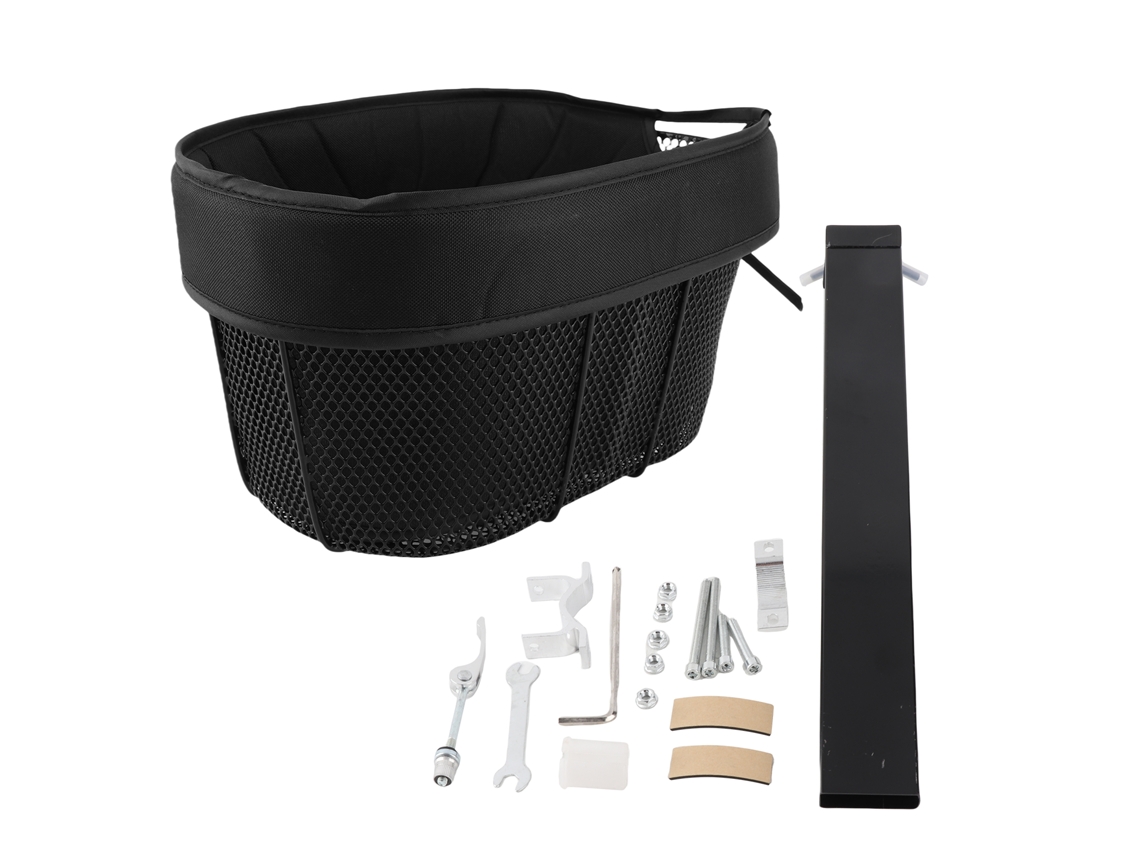 2026-canasta Para Perro En Bicicleta Delantera Portátil Con Correa De Seguridad Y Forro De Esponja Para Perros Y Gatos Pequeños 16.5 Lbs