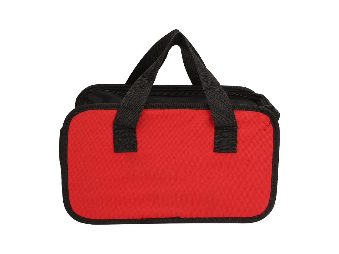 Bolsa De Herramientas Portátil De Lona Con Asa Y Gran Capacidad, Duradera Y Multifuncional.
