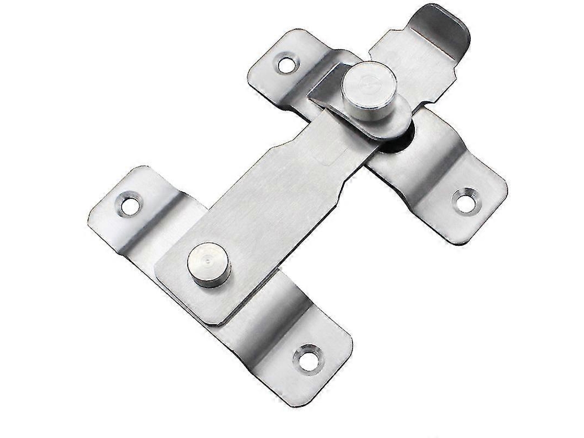 Pestillo Deslizante De Acero Inoxidable 2.5mm Para Puertas Y Ventanas Madera Metal Aleación Fácil Instalación