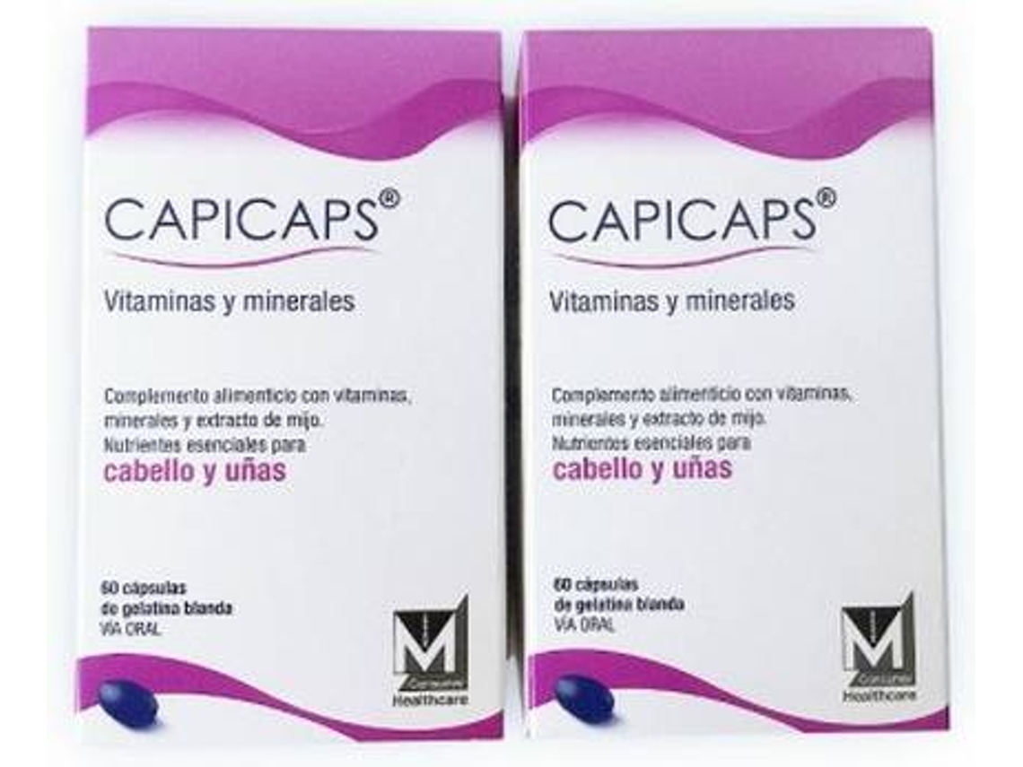 Complemento Alimentar MENARINI Duplo Capicaps Cabelo E Unhas (120 cápsulas)