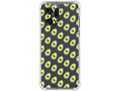 Carcasa para Oppo Find X5 5G TUMUNDOSMARTPHONE Dibujos Antigolpes Aguacate Multicolor