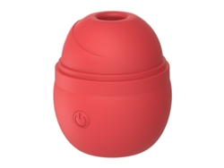 Vibrador De Masaje De Succin Impermeable De Silicona Con 5 Modos Para Mujeres (rojo)