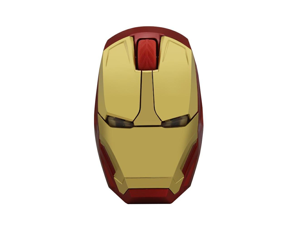 Ratón Inalámbrico (oficina Silenciosa) Ratón Para Portátil Iron Man Creativo Yuexinghui