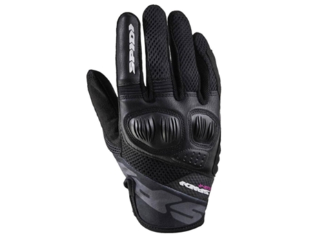 Guantes Unisex SPIDI Flash-r Evo Negro para Motociclismo (XL)