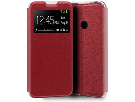 Funda para Samsung Galaxy M31 COOL Flip Cover Rojo