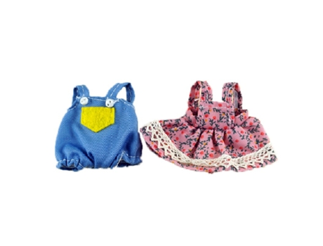 Familia de Animales Del Bosque, Casa de Niña Fingida, Ropa de Conejo Muñeca, Accesorios de Juguete Mi