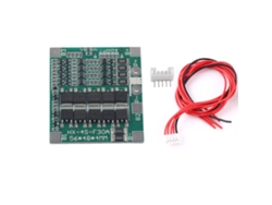 2026-placa De Protección Pcb Para Batería De Litio 18650 4s 30a 14.8v Con Equilibrio Y Cable