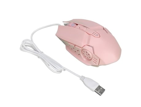 HURRISE Gaming Mouse Usb 4 Mouse Cool Rgb Iluminación Ajustable Dpi Ergonómico Suministros de Computadora para Pc Laptop 6D