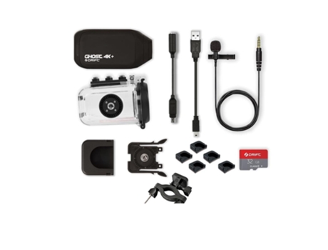 Action Cam SLOWMOOSE Esportiva com Capacete de Bicicleta 4K Plus