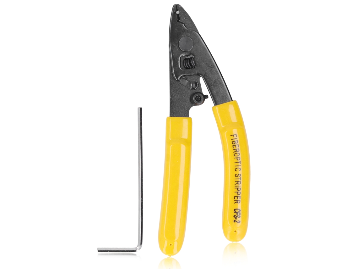 Peladora Automática De Fibra Óptica, Acero Aleado, 2 Puertos, Cortador De Cables Económico