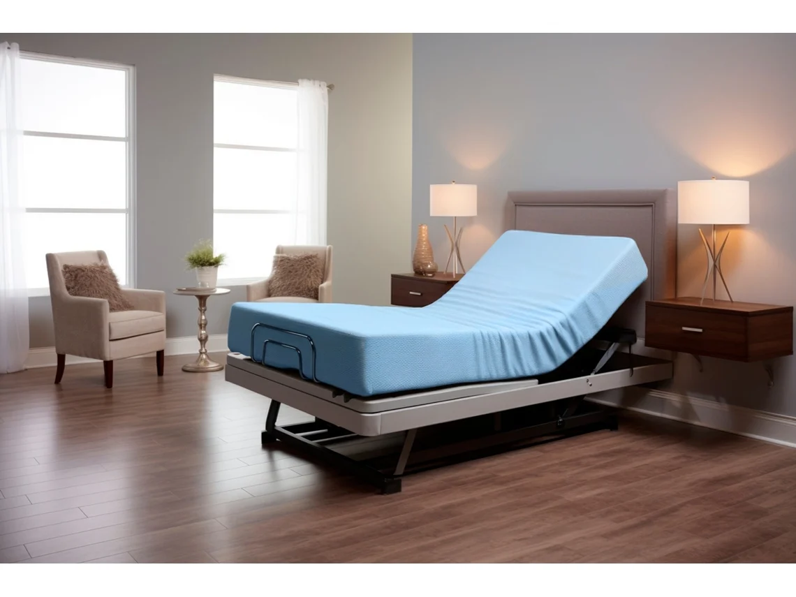 Colchón de espuma terapéutica y viscoelástica MEDICAL VISCO GERIÁTRICO XALUCA (90x200cm)