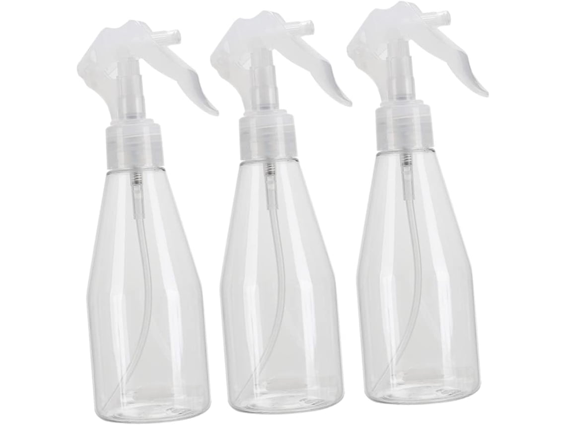 De 3 Pulverizadores De Jardim De 200ml Em Plástico Branco, Pulverizador Multifuncional À Prova D'água