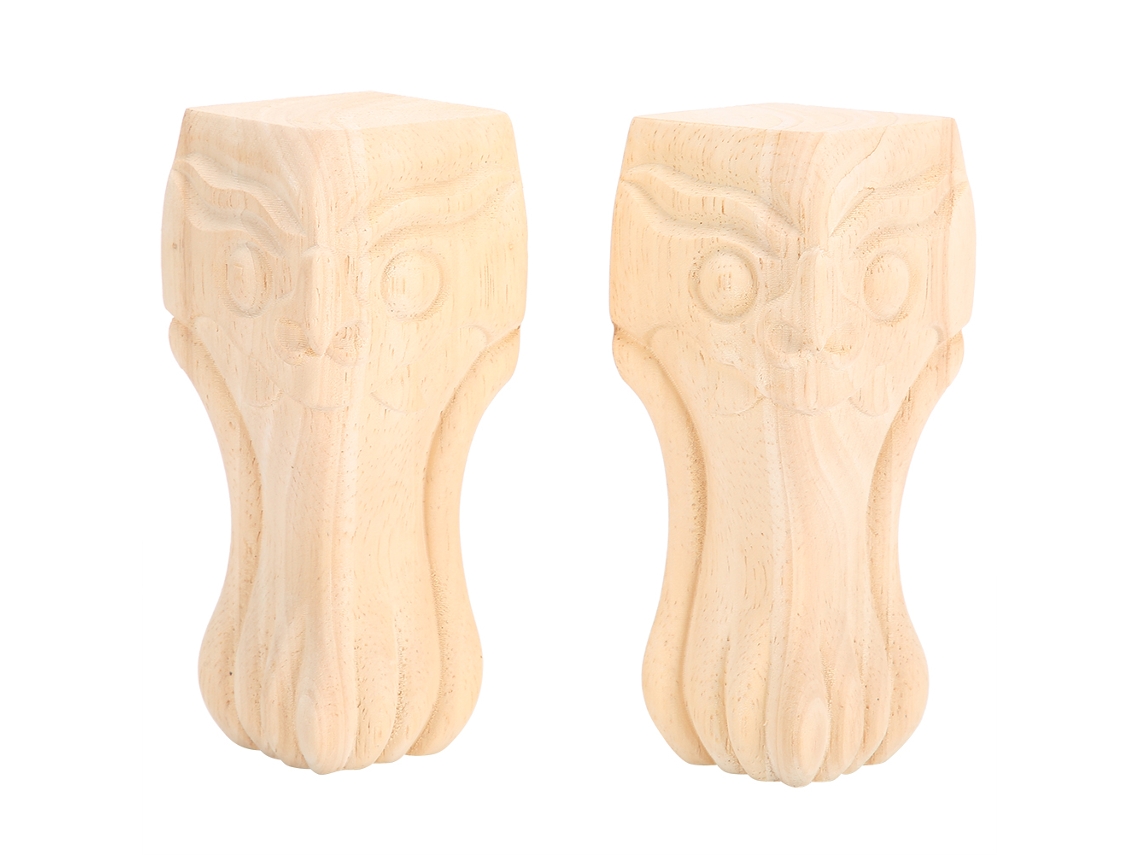 Patas de mesa de madera elegantes para muebles de hogar