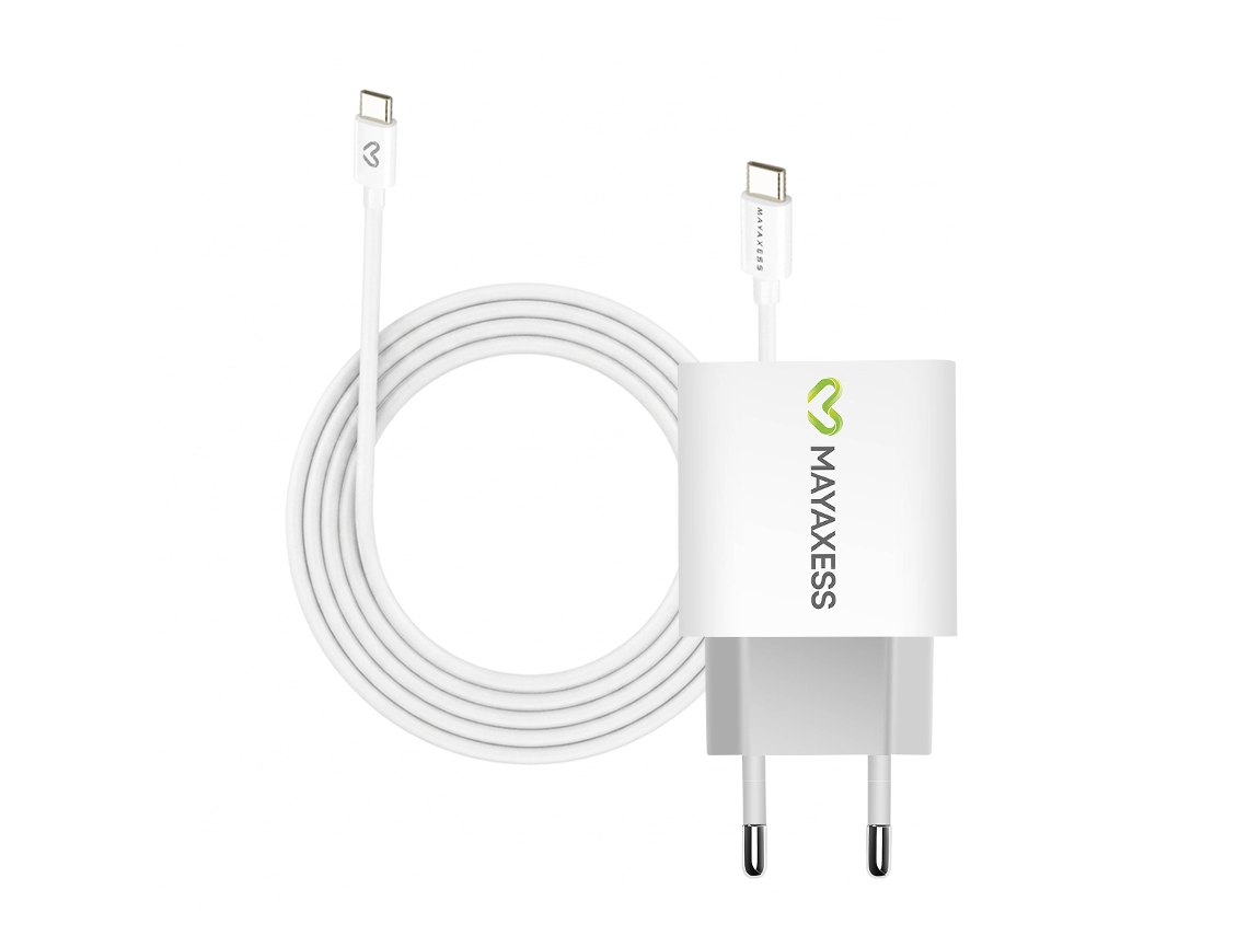 Cargador De Pared Para Galaxy S22 Ultra 20w + Cable Usb-c De 1m