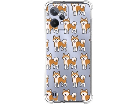 Carcasa para Realme C31 TUMUNDOSMARTPHONE Dibujos Antigolpes Perros 08 Multicolor