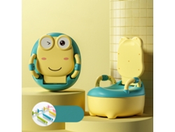 Inodoro Portátil Ecológico Para Niños, De Pp Amarillo, Ideal Para Viajes.