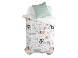 Juego de funda nórdica HAPPYFRIDAY Moshi Moshi Best Buddies (Multicolor - Best Buddies)