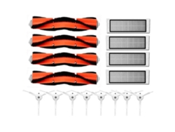 Kit de escova lateral com filtro hepa lavável para escova principal para xiaomi mijia 1st