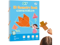 Guía de aprendizaje de geometría VAYOTOY con libro y cordón