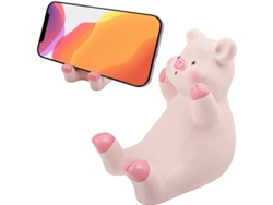 Soporte Para Teléfono Con Forma De Cerdito Rosa, Adorno De Oficina, Accesorio De Escritorio (forma B)